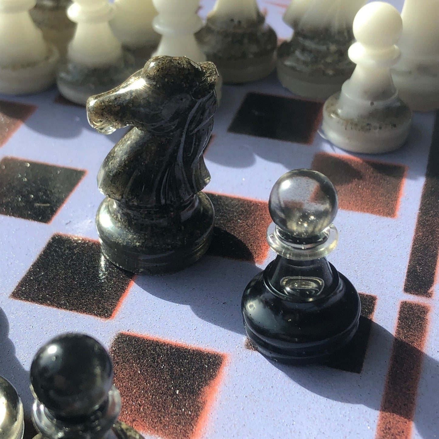 Chess Set - Classic Purple