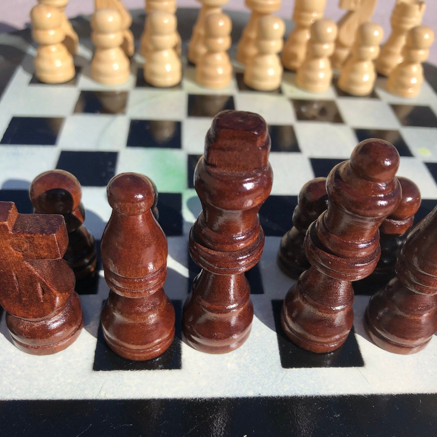 Vinyl Chess Set - Checkered Supreme