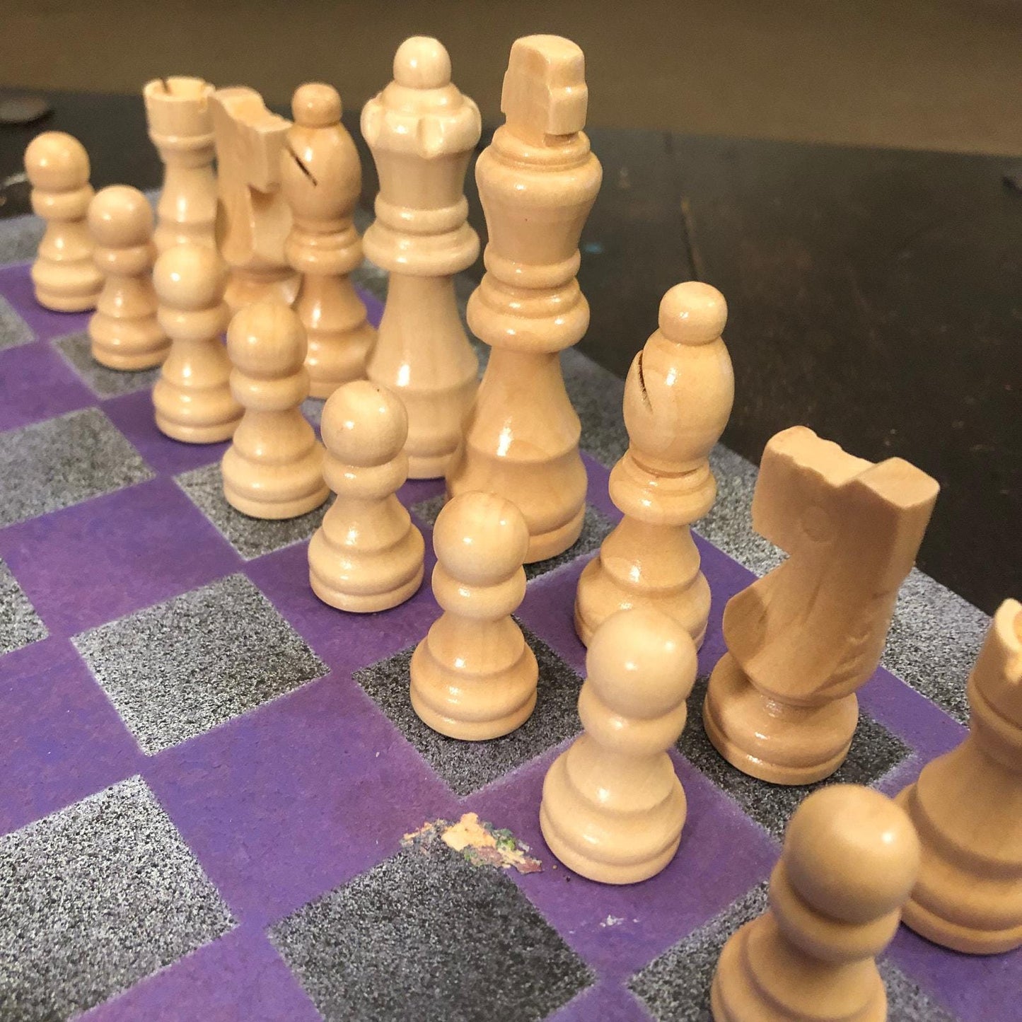 Chess Set - Midnight Purple