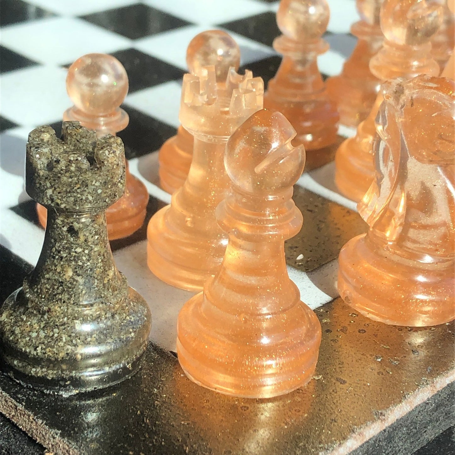 Chess Set - Golden Dust