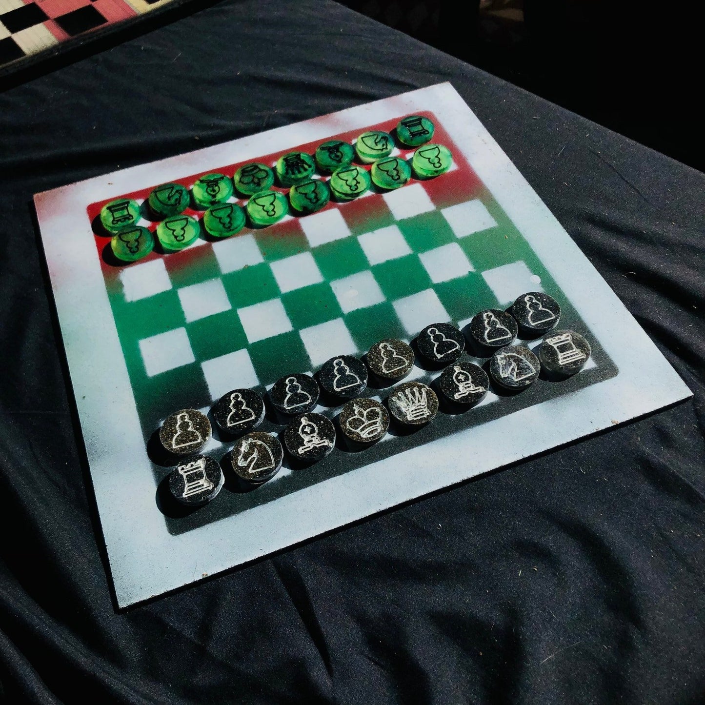 Chess Set - Kenya Flag Edition