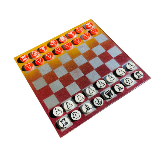 Chess Set - Sunset Horizon