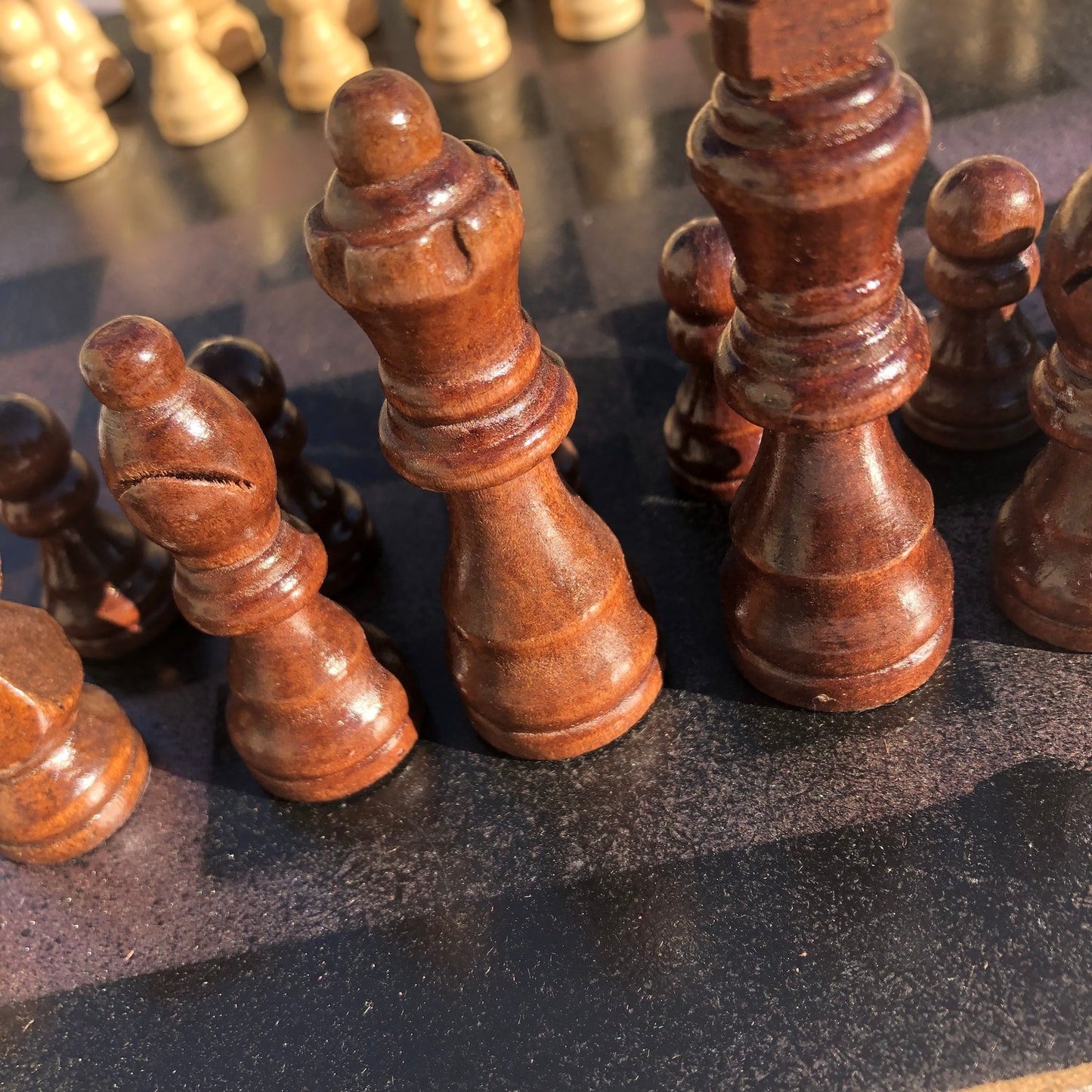 Chess Set - Dark Fools Gold