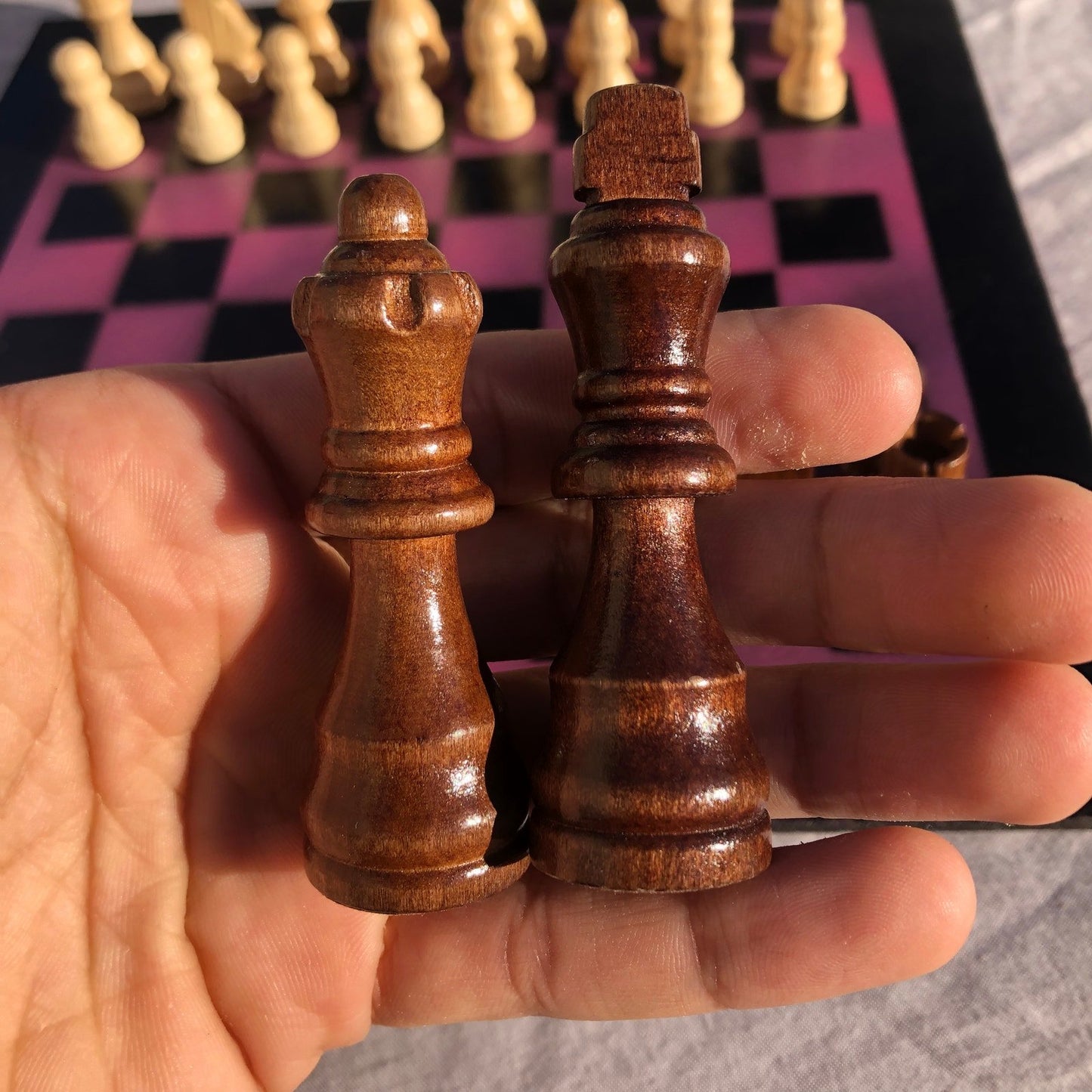 Chess Set - Simplistic Pink