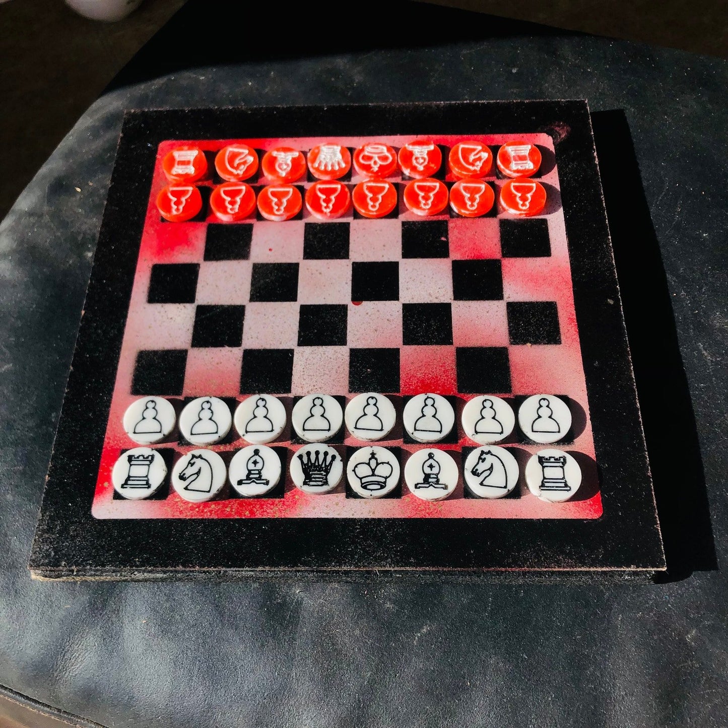 Chess Set - Supreme Red