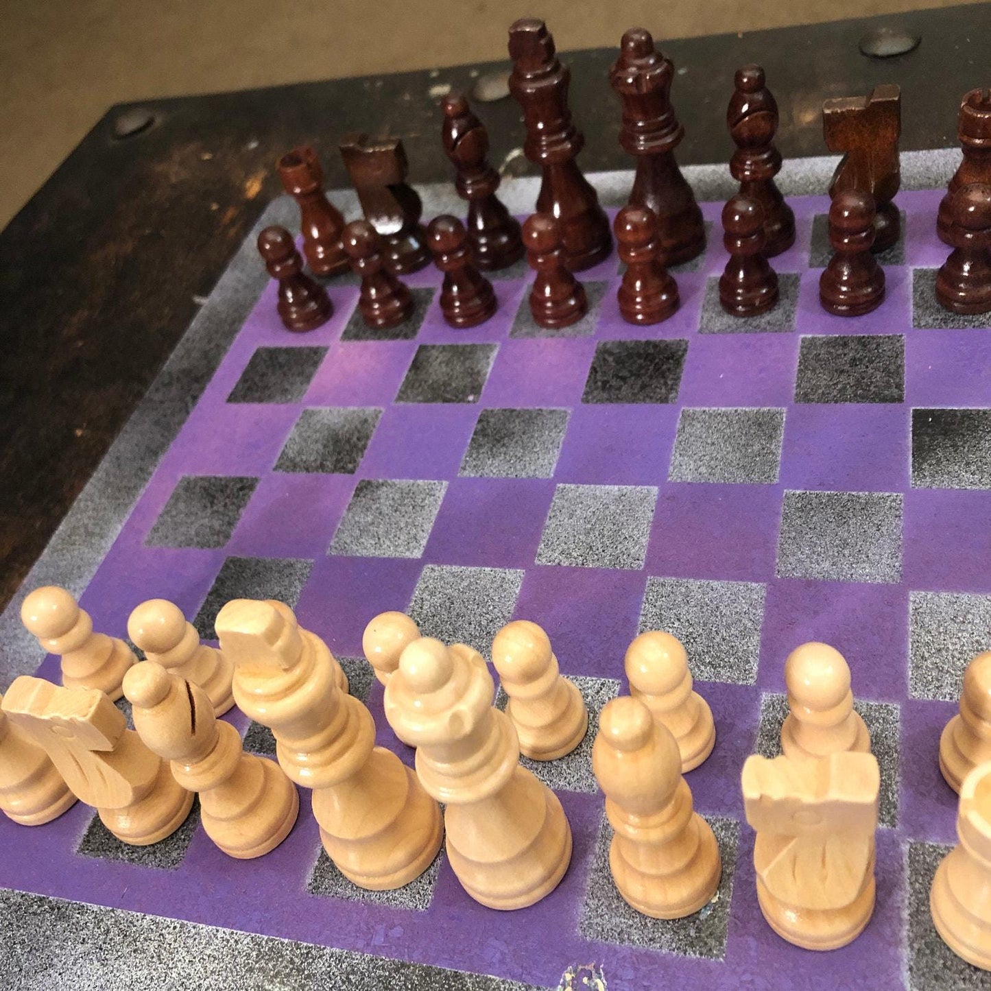 Chess Set - Midnight Purple