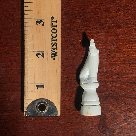 African Vintage Chess Set - Natural Soapstone Chess Board