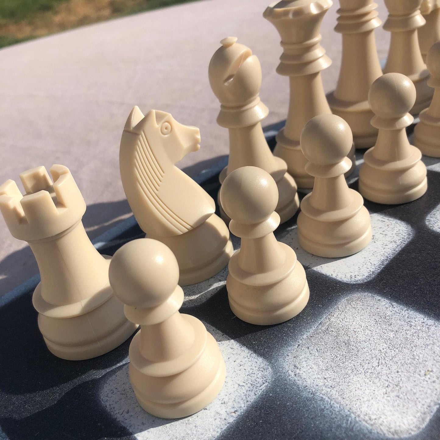 Large Chess Set - Purple Mix