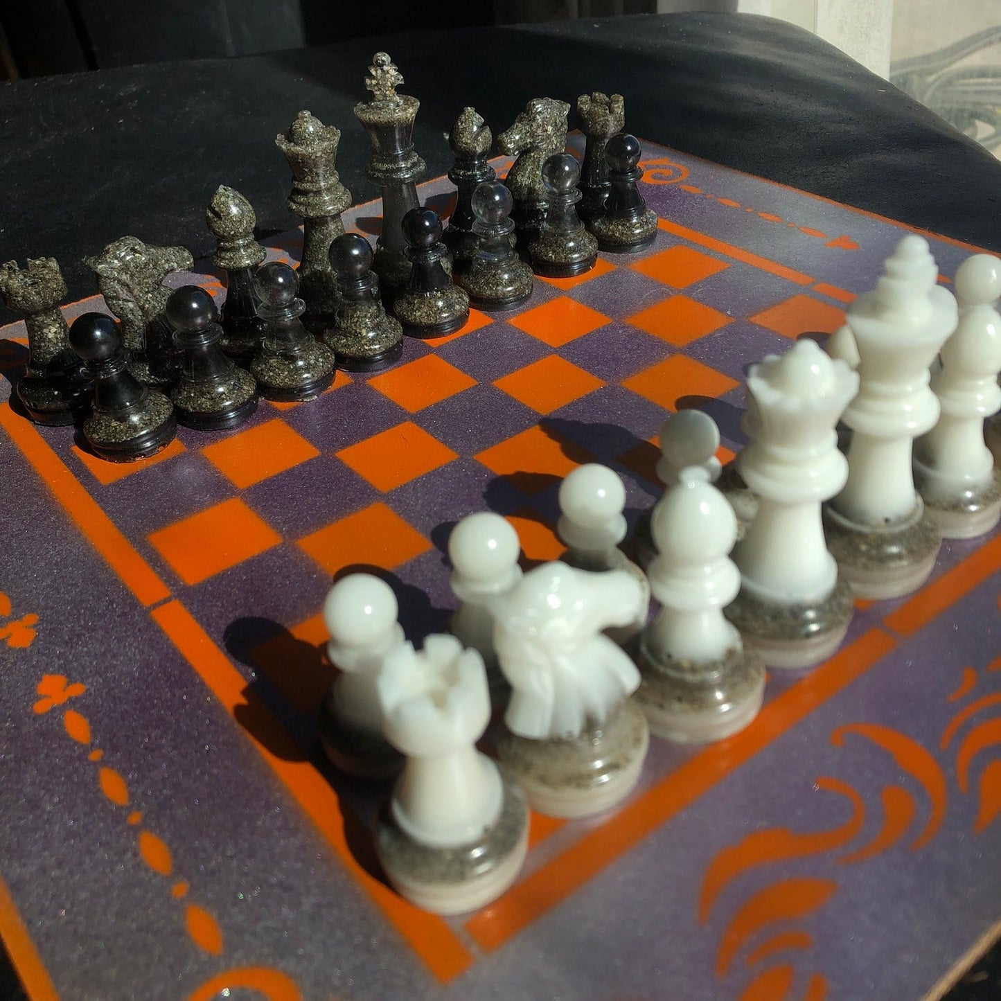 Chess Set - Orange Space