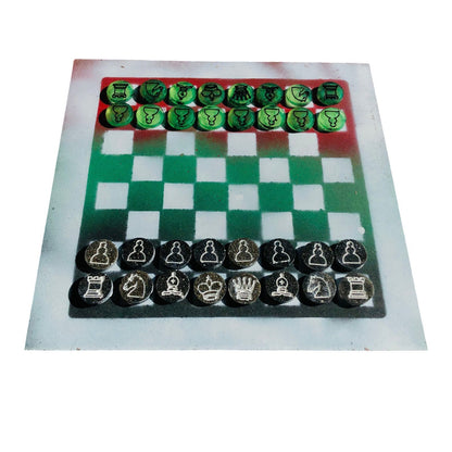 Chess Set - Kenya Flag Edition