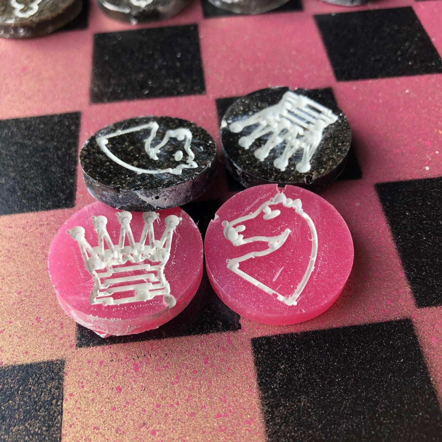 Chess Set - Settled Pink