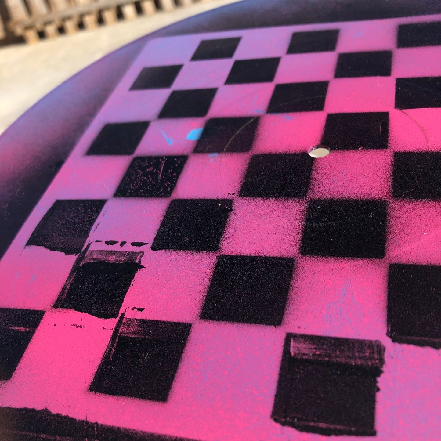 Vinyl Chess Set - Pink Horizon