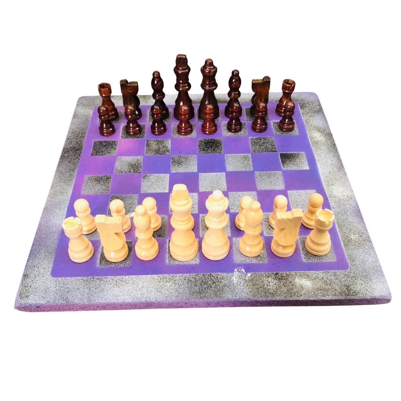 Chess Set - Midnight Purple