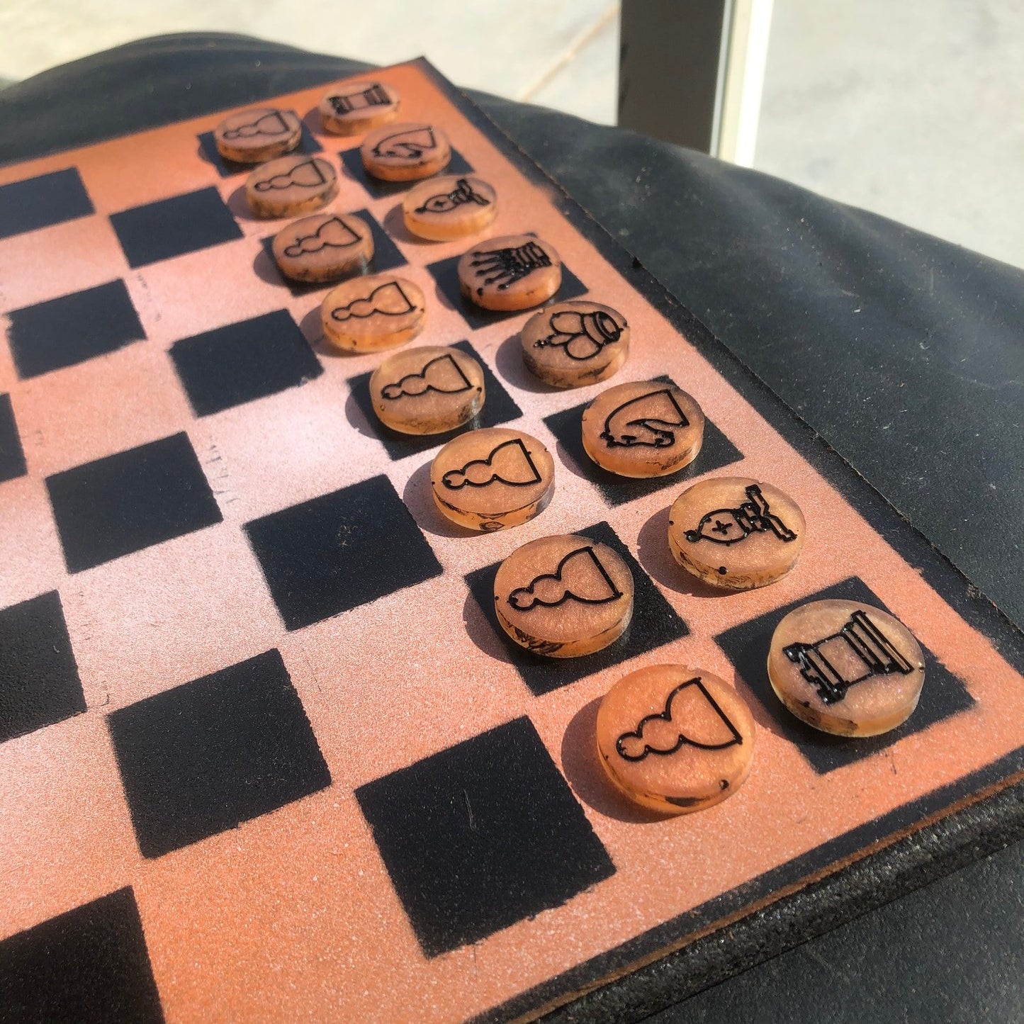 Chess Set - Orange Edition