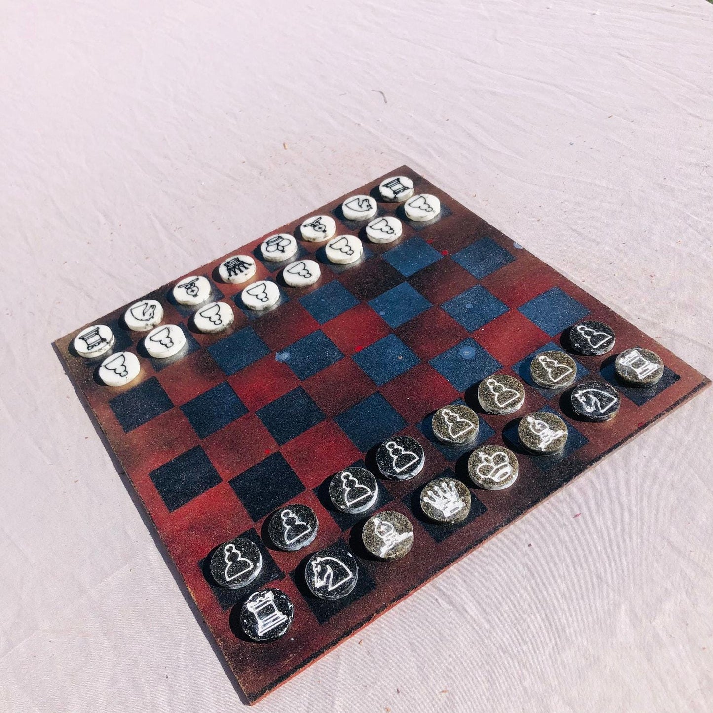 Chess Set - Furnace Ember