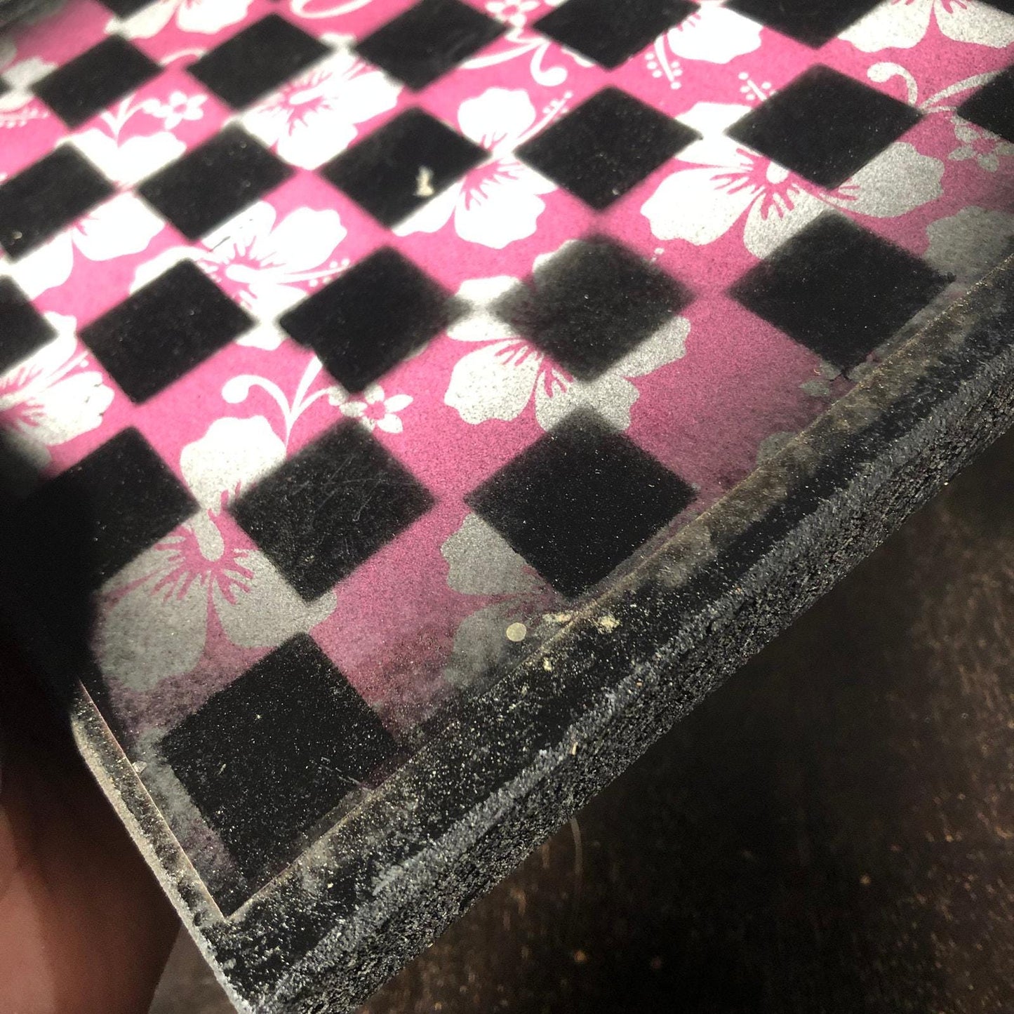 Scrapbook Chess Set - Pink Flower