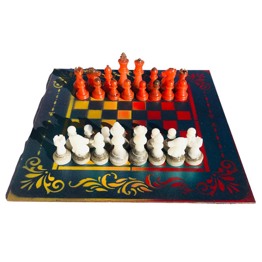 Chess Set - Deluxe Opal