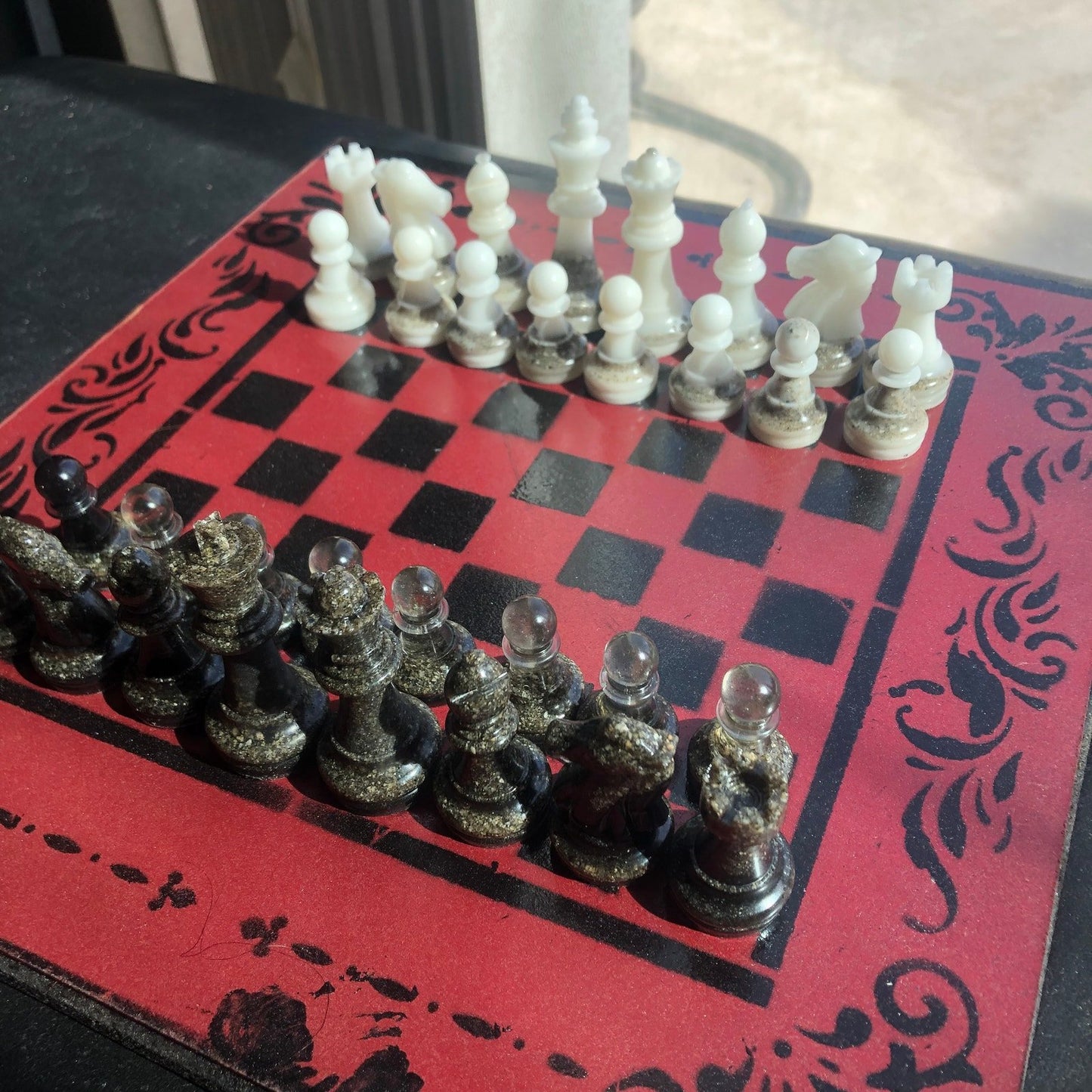 Chess Set - The King's Red