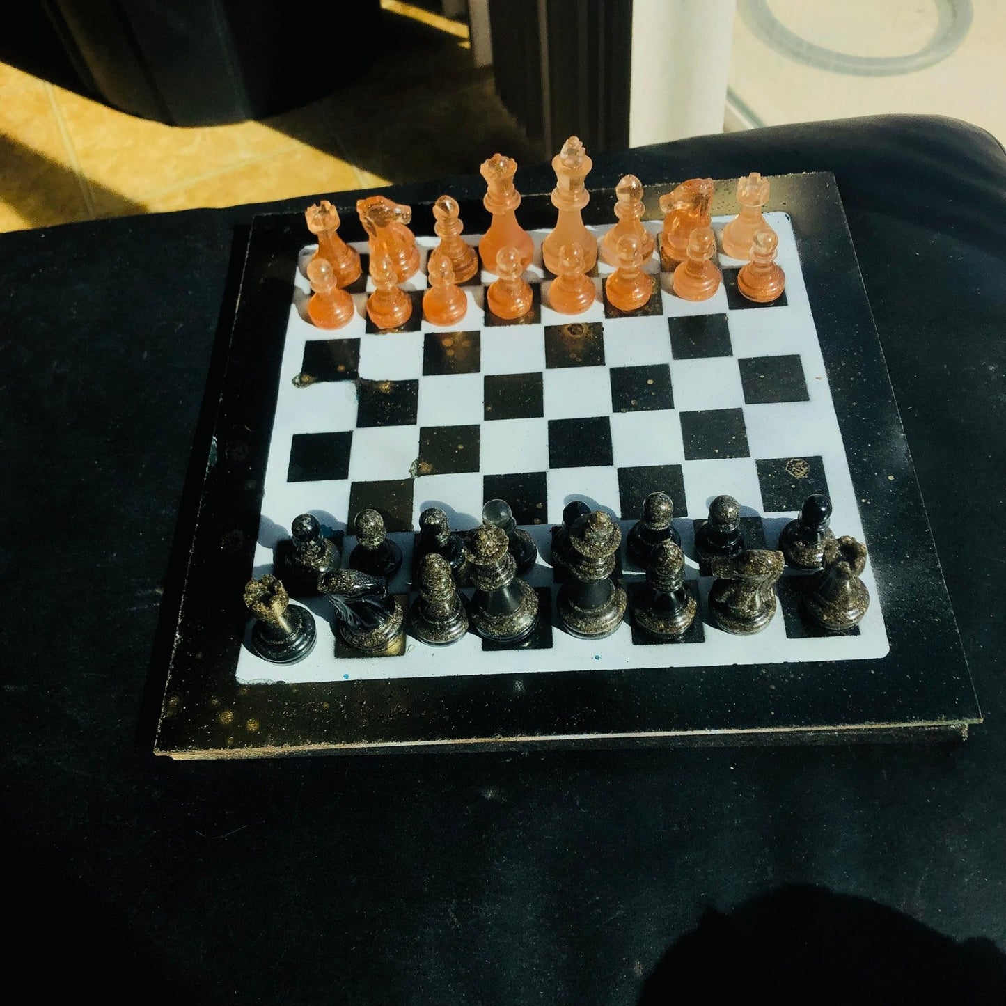 Chess Set - Golden Dust