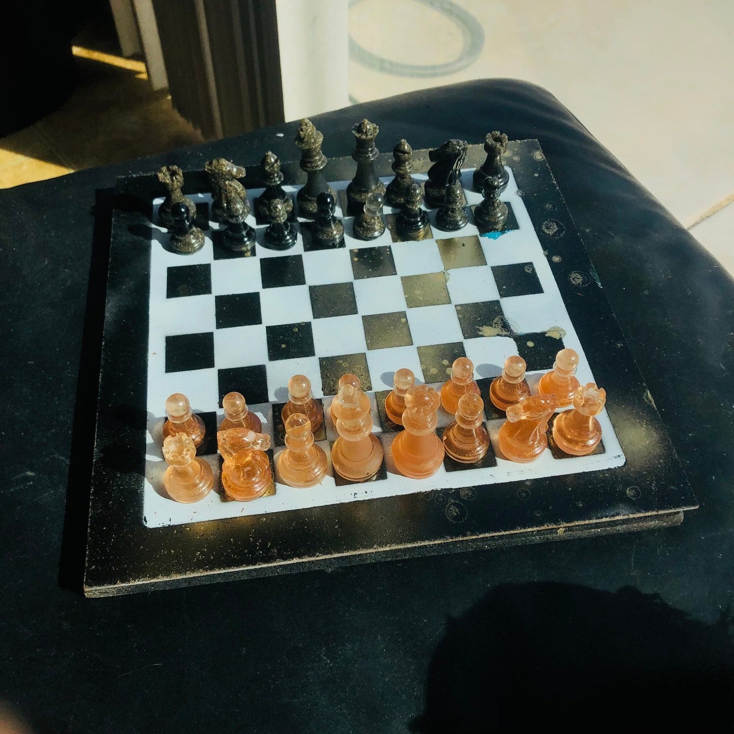 Chess Set - Golden Dust