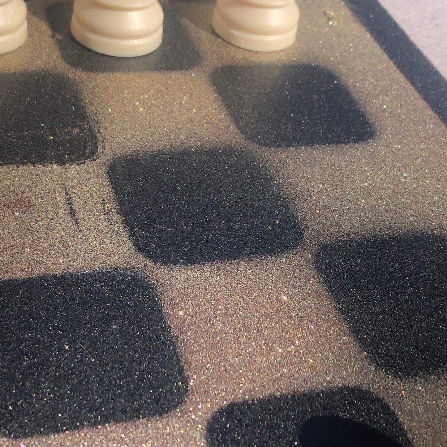 Large Chess Set - Black & Gold