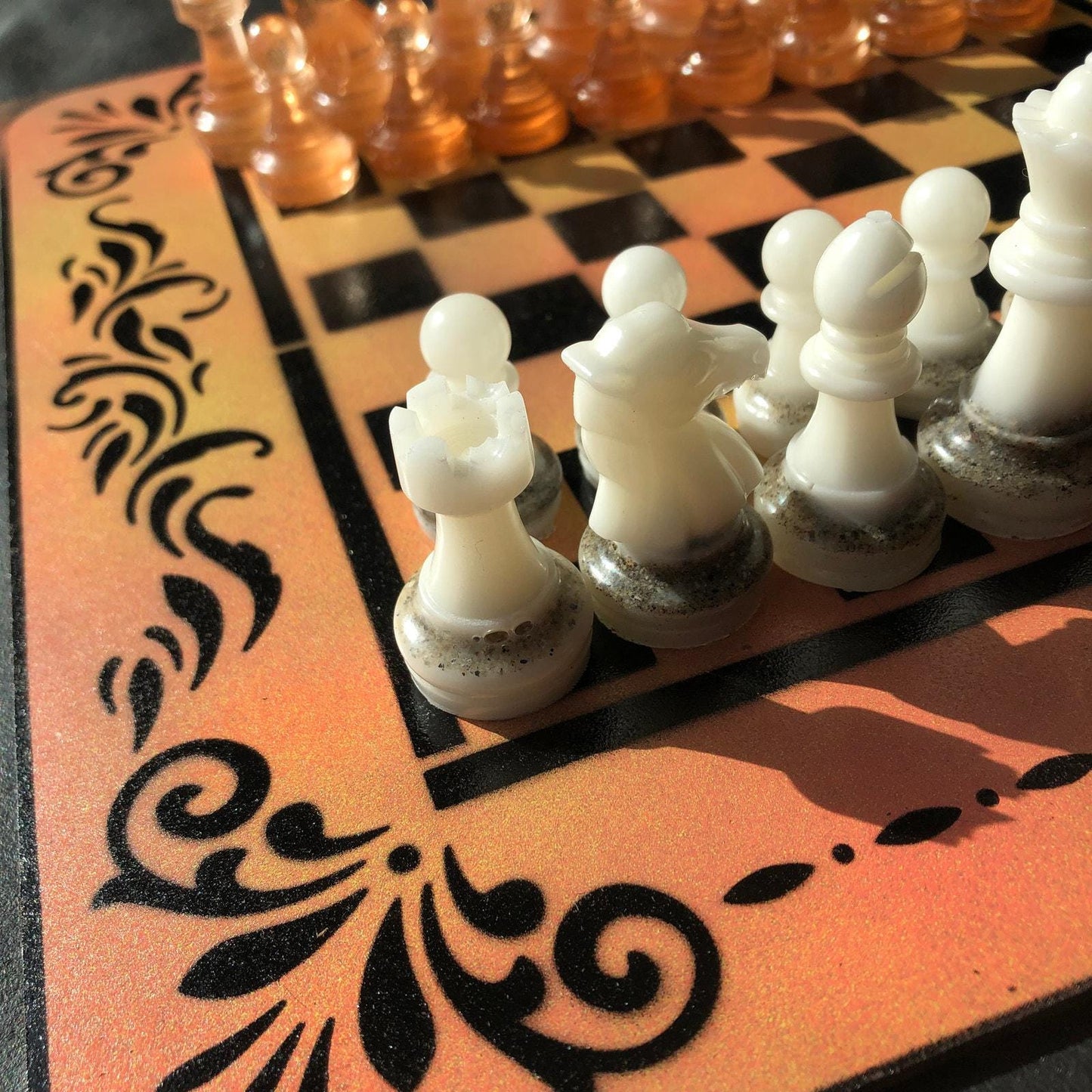 Chess Set - Sun Gold Royal