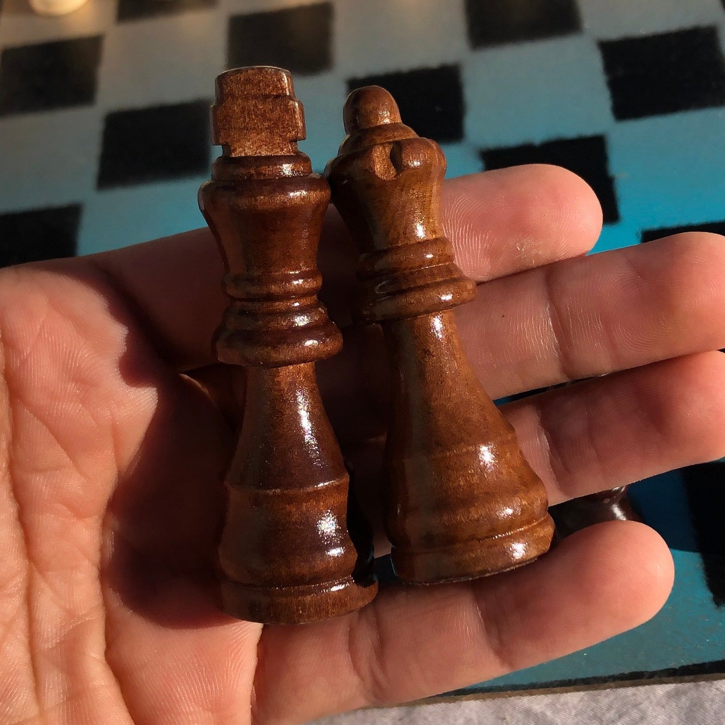 Chess Set - Blue Fade