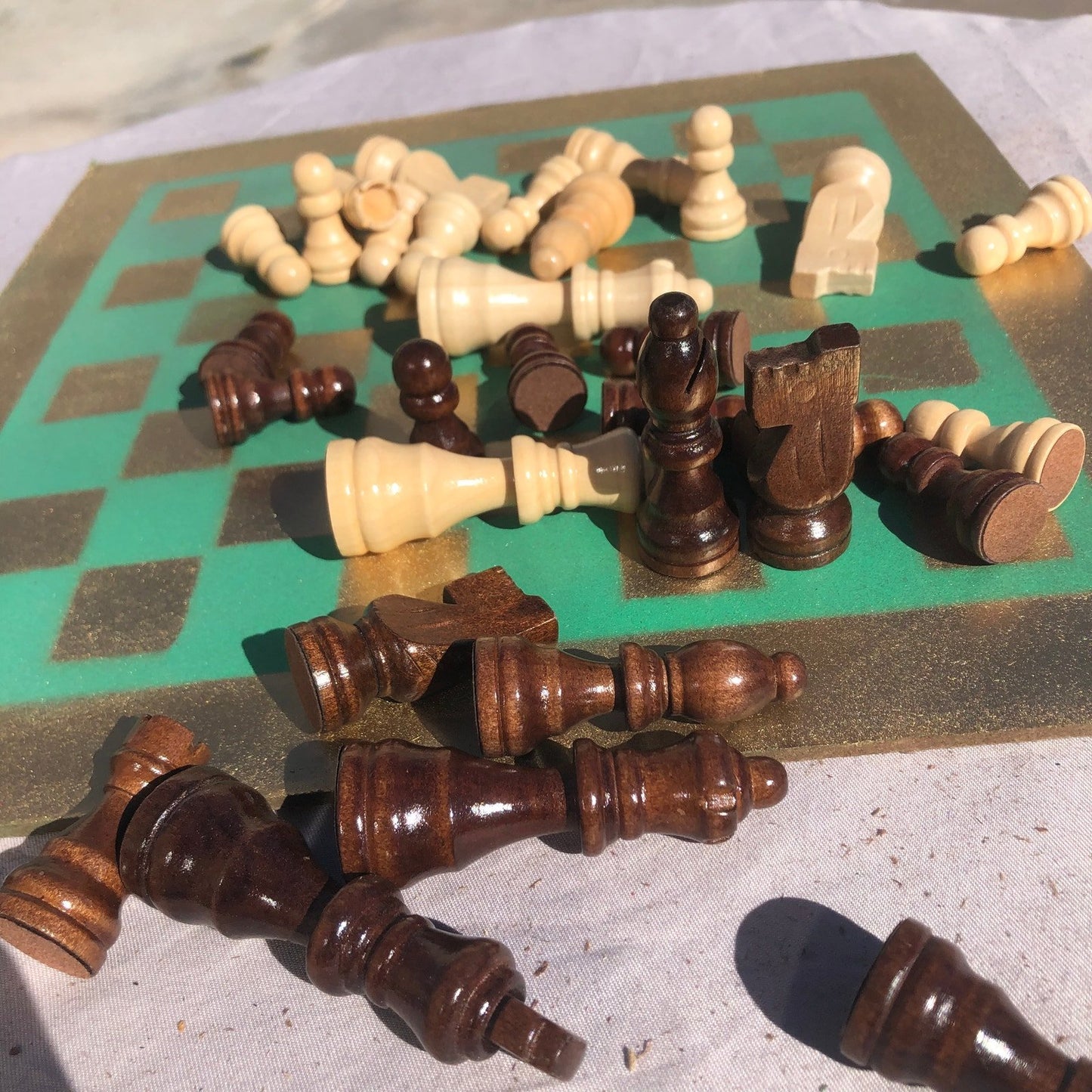 Chess Set - Golden Turf