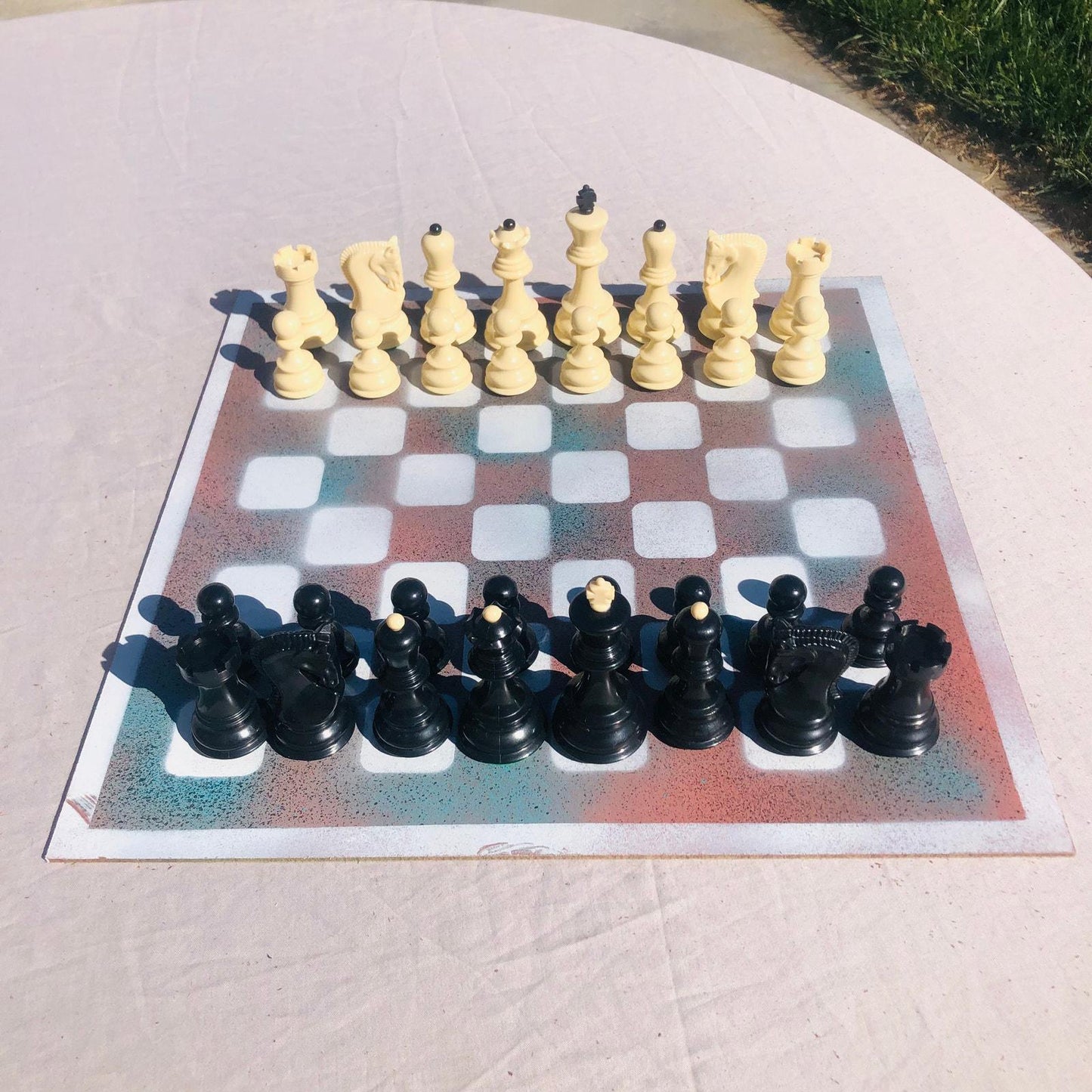 Large Chess Set - Sunset Mist