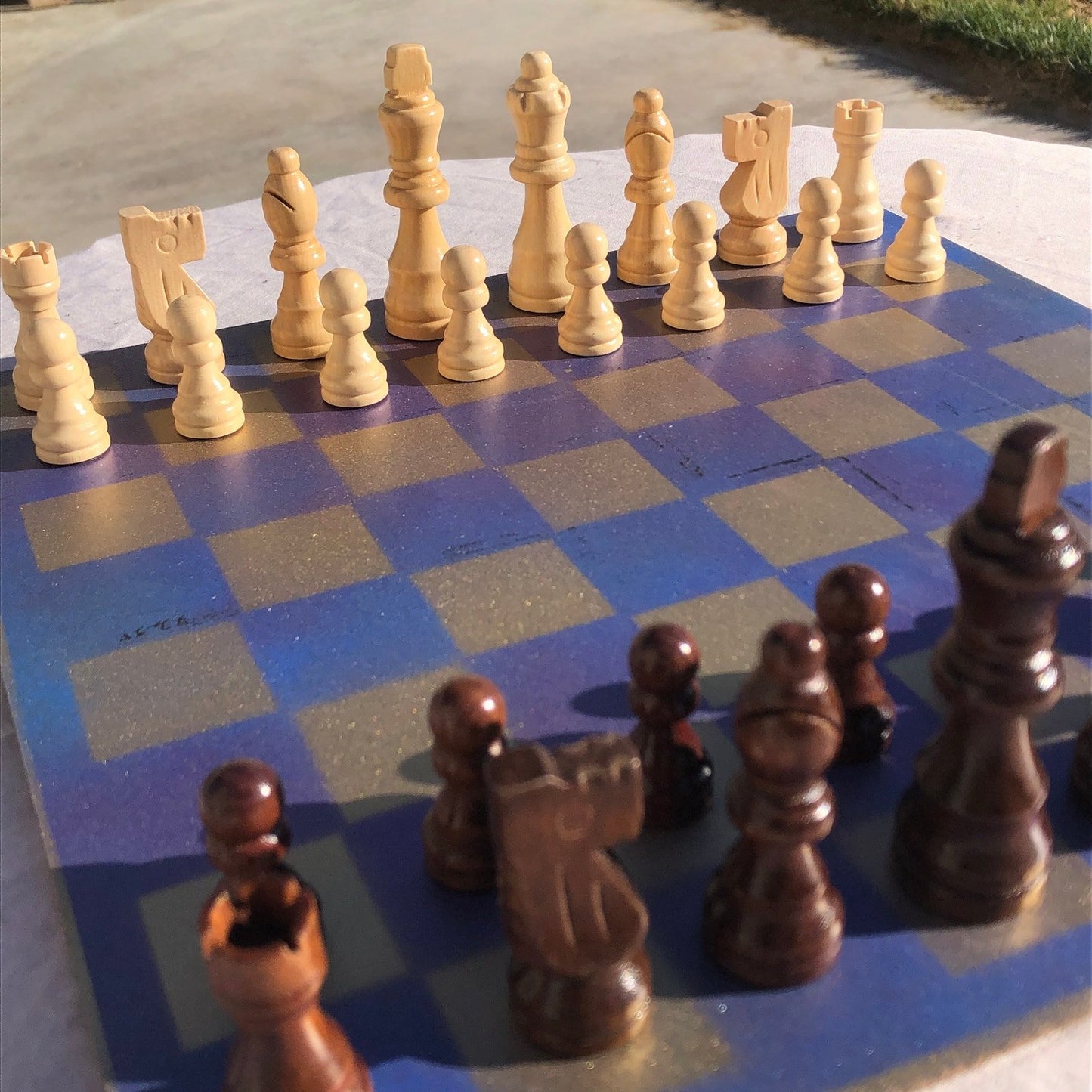 Chess Set - Golden Dawn