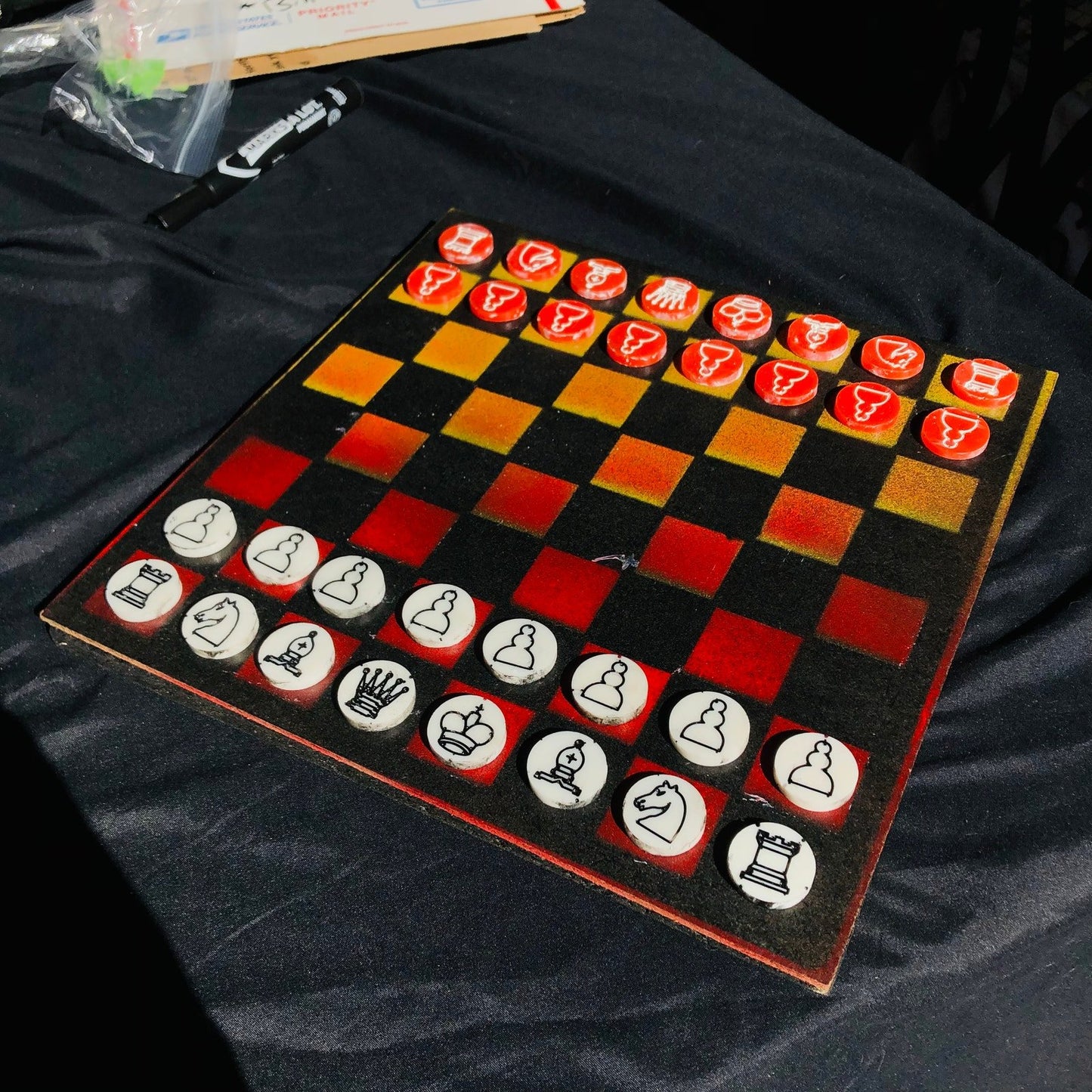 Chess Set - Fire Ember