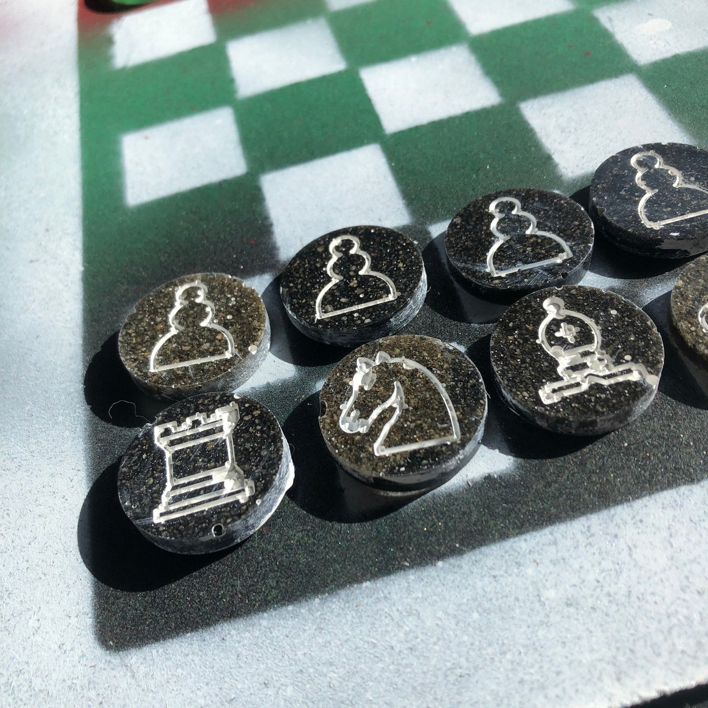 Chess Set - Kenya Flag Edition