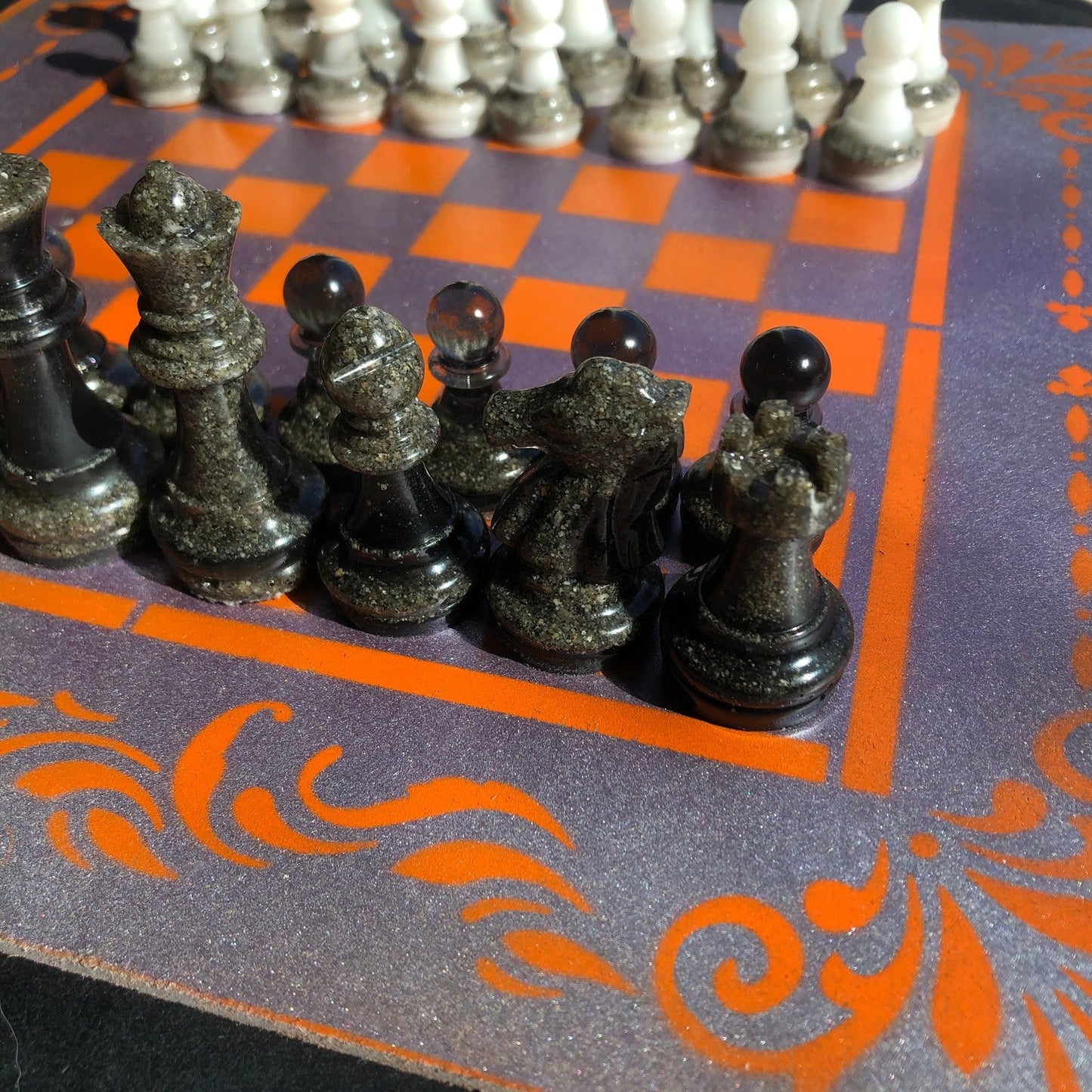 Chess Set - Orange Space