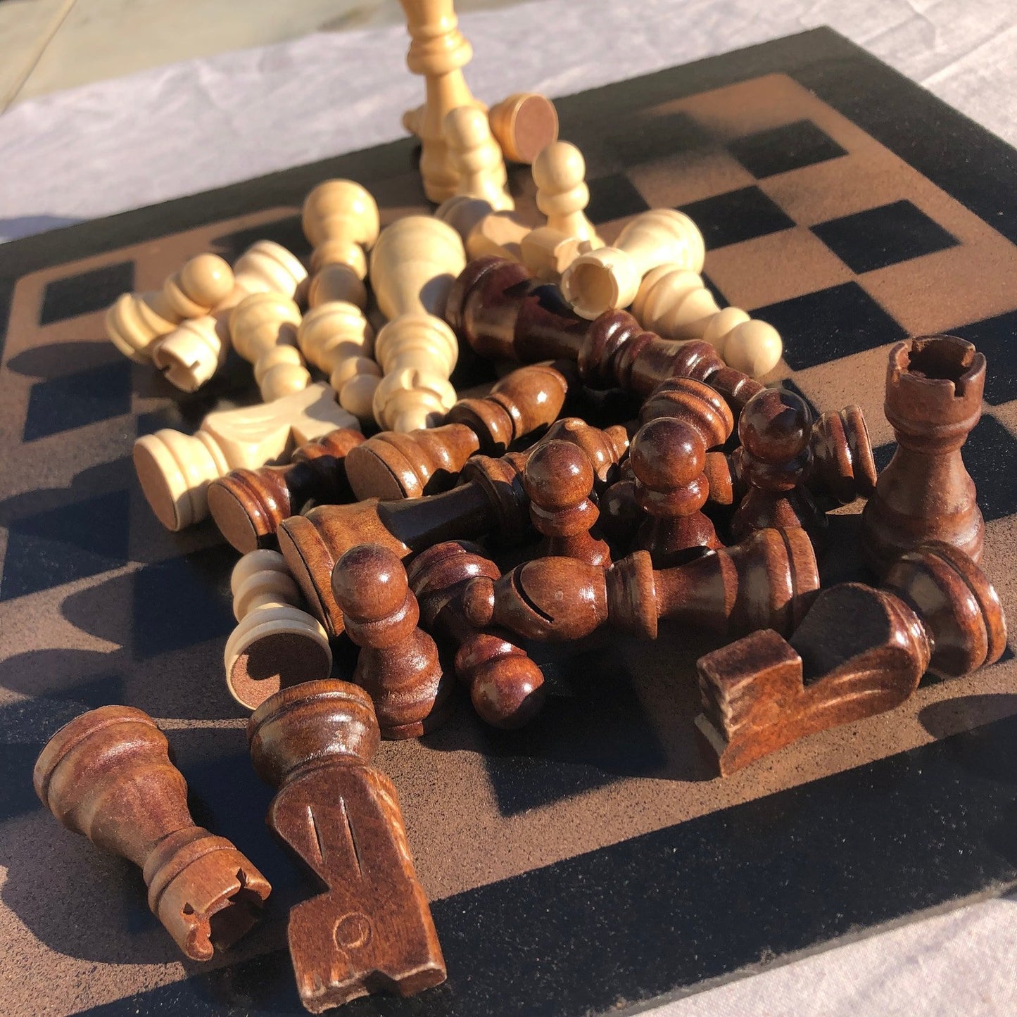 Chess Set - Luxury Brown