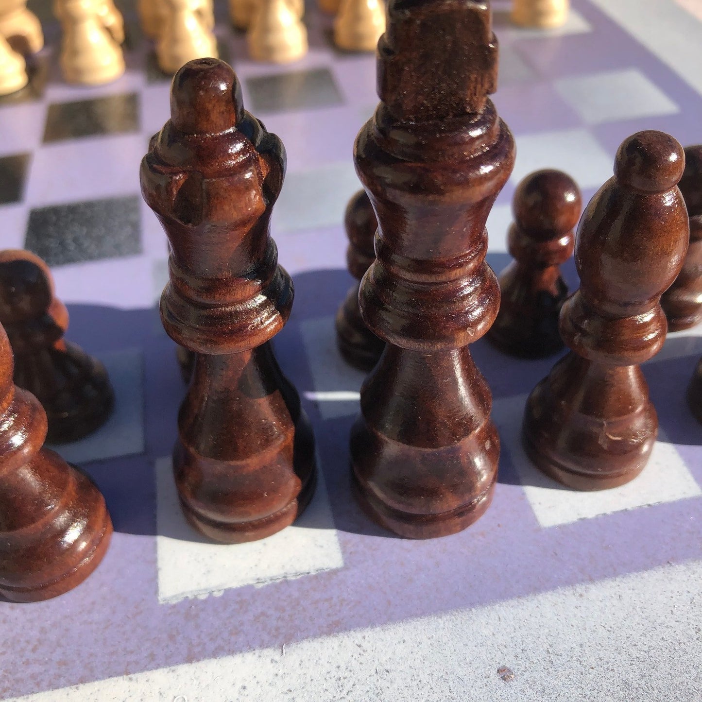 Chess Set - Purple Mist