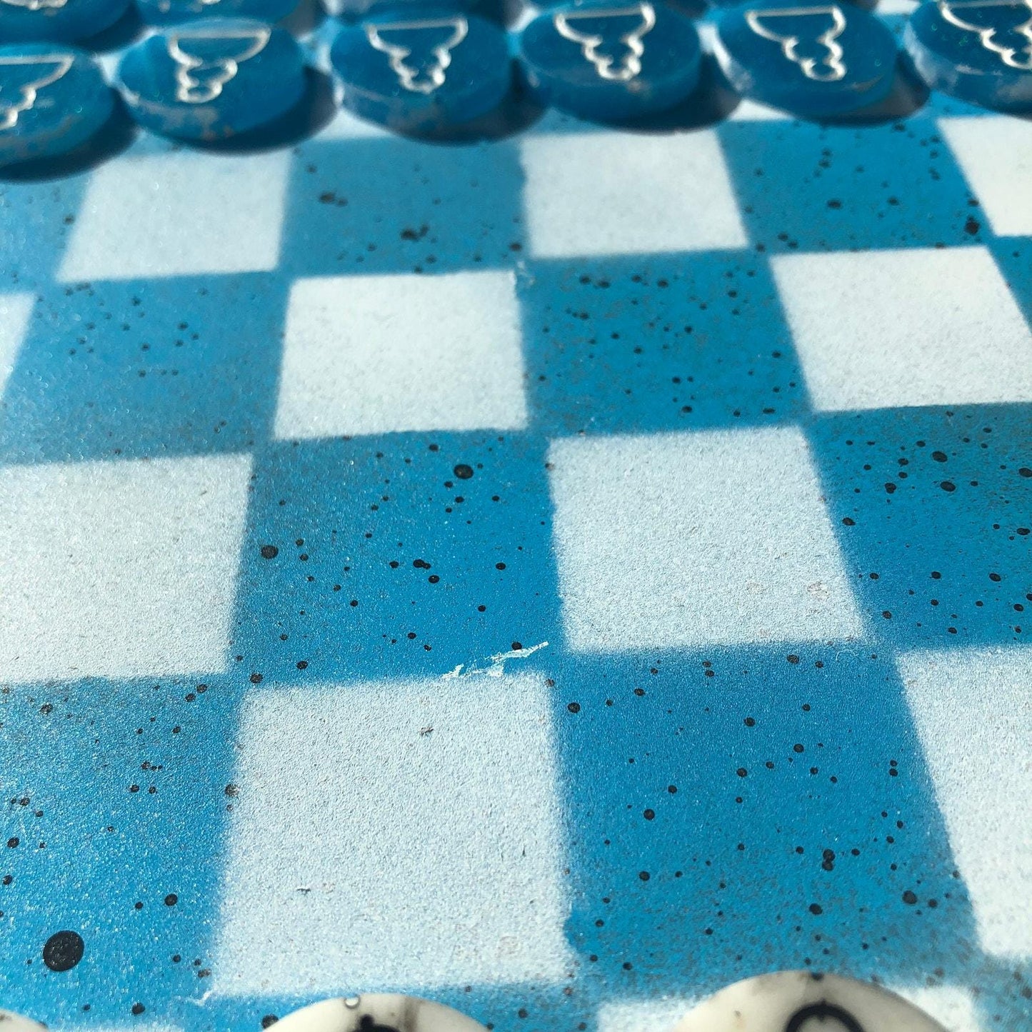 Chess Set - Blue Snow