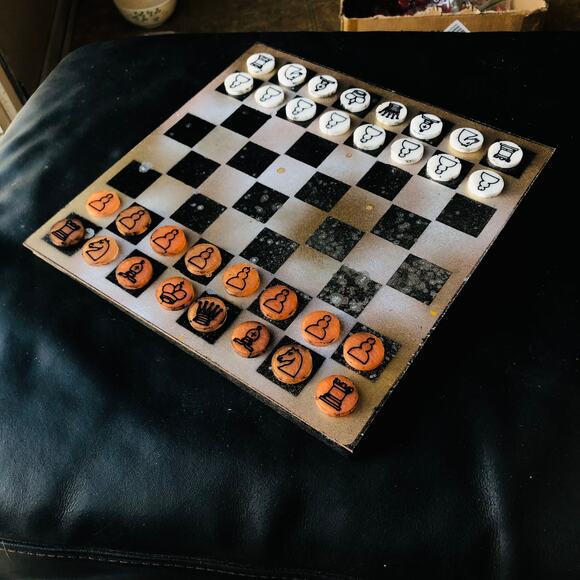 Chess Set - Orange Dusk