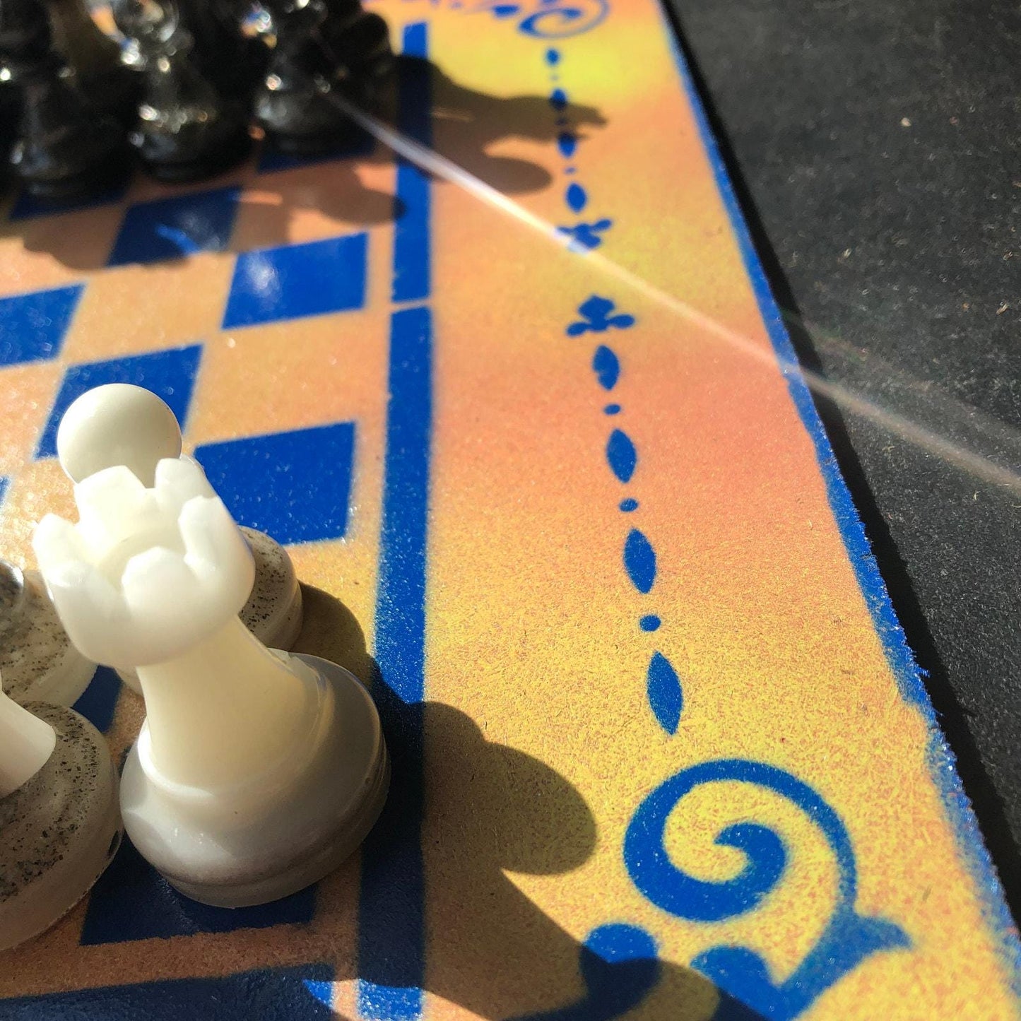 Chess Set - Sunset Blue Royal