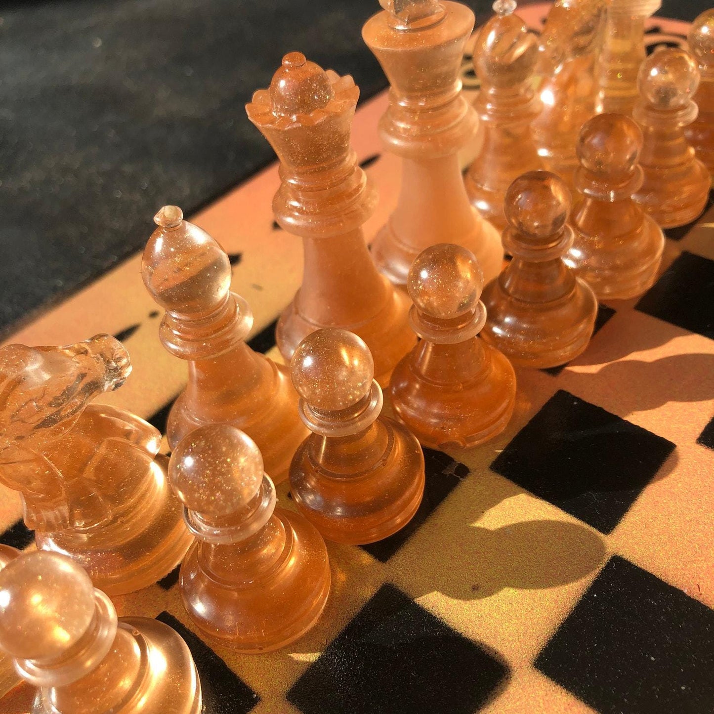 Chess Set - Sun Gold Royal