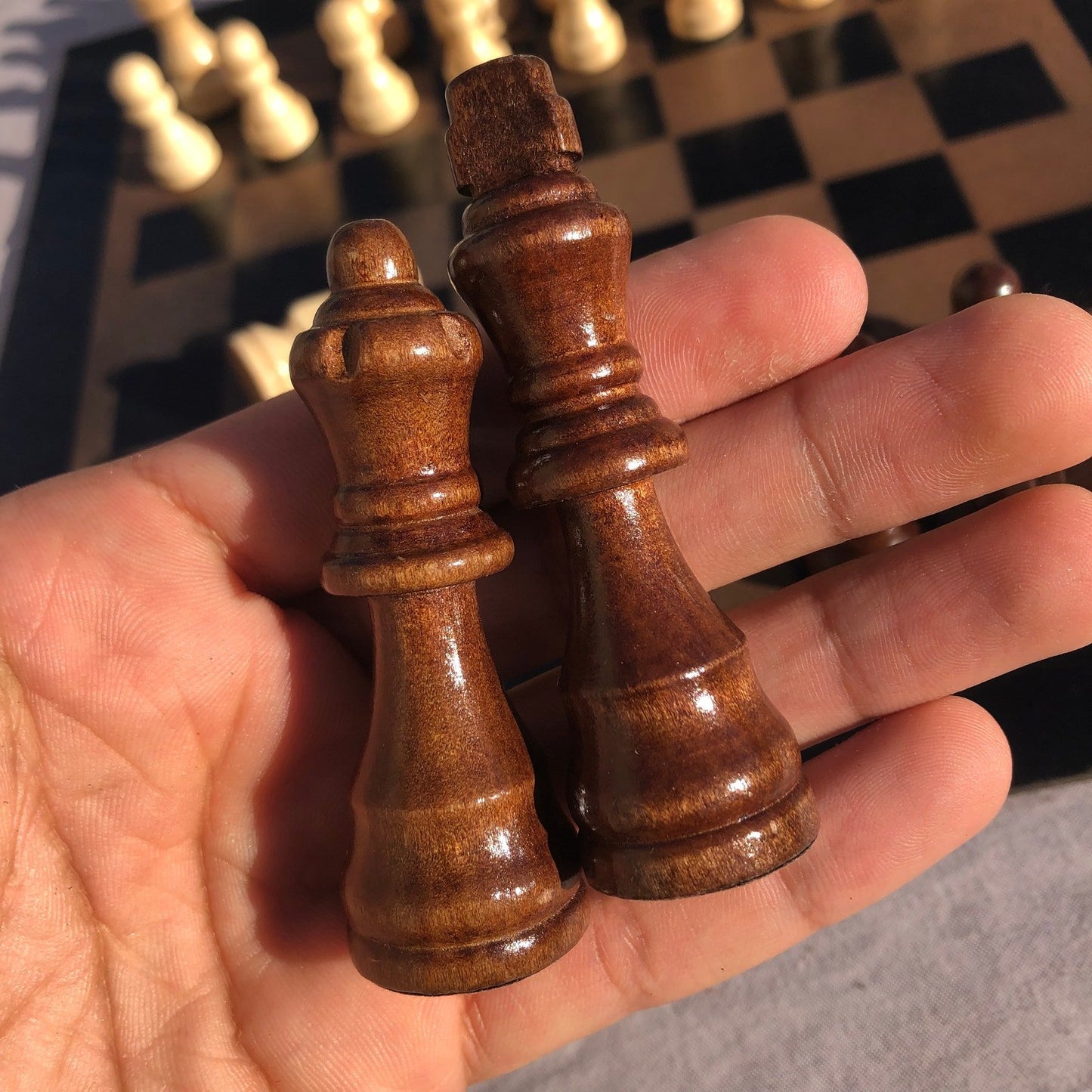 Chess Set - Luxury Brown