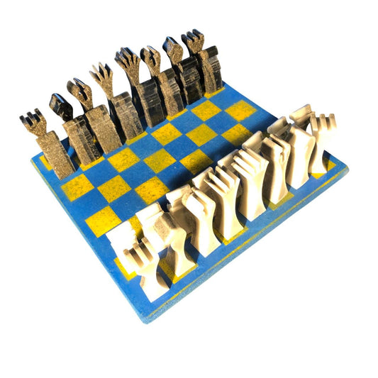 Chess Set - UCLA Colored Edition