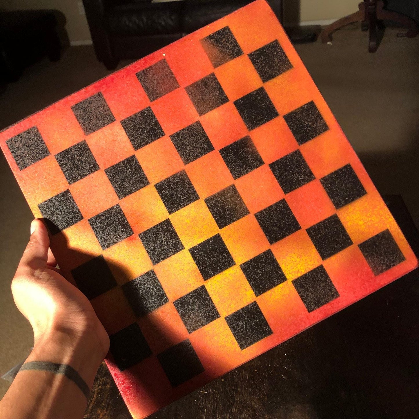 Chess Set - Sunset Orange Edition