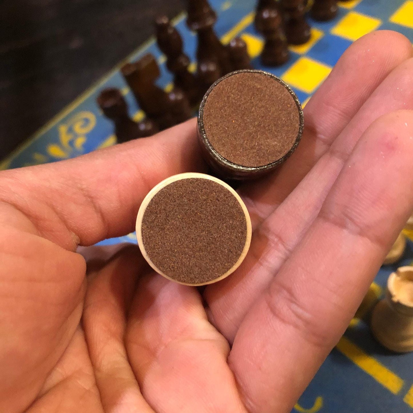 Chess Set - Yellow & Blue