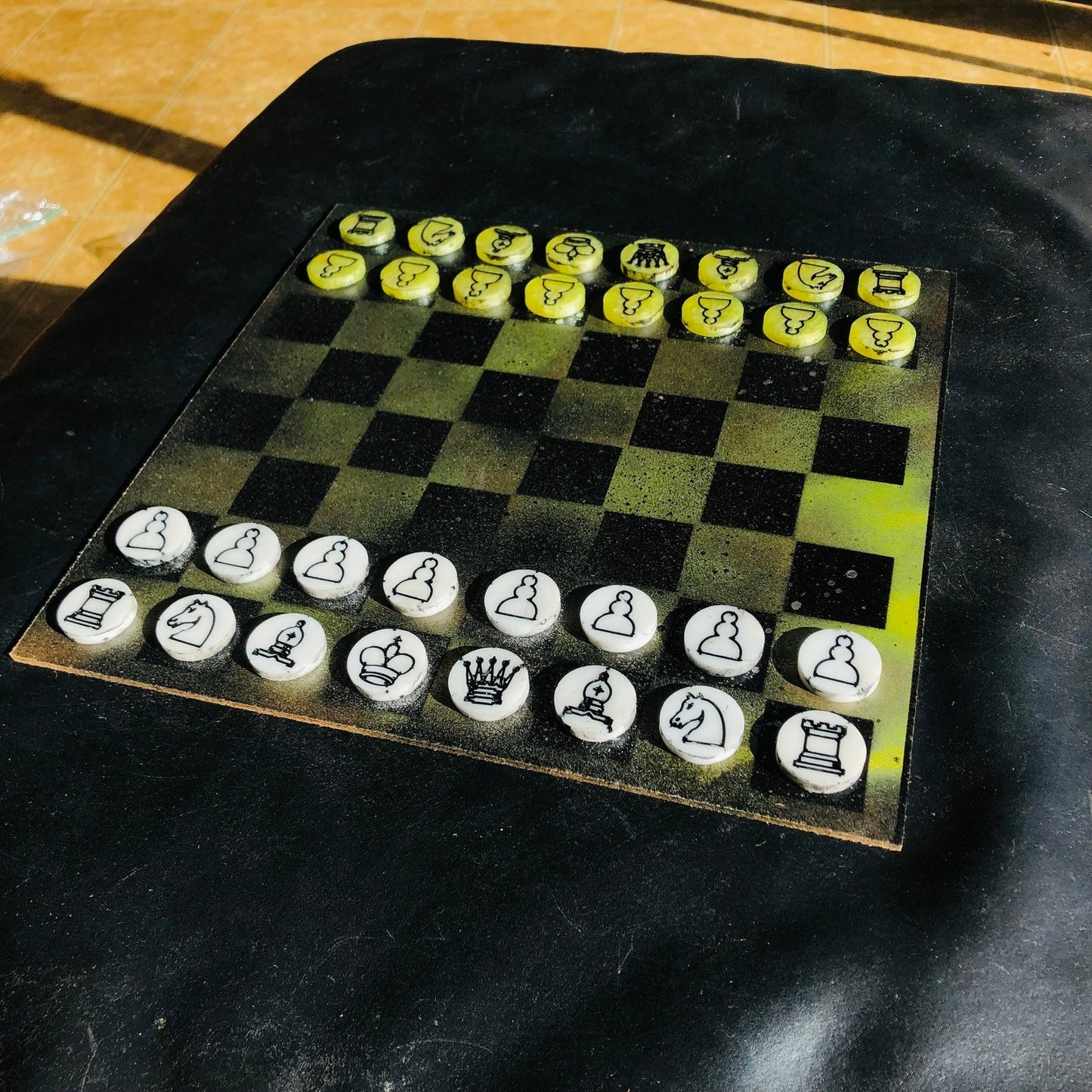 Chess Set - Radiated Yellow