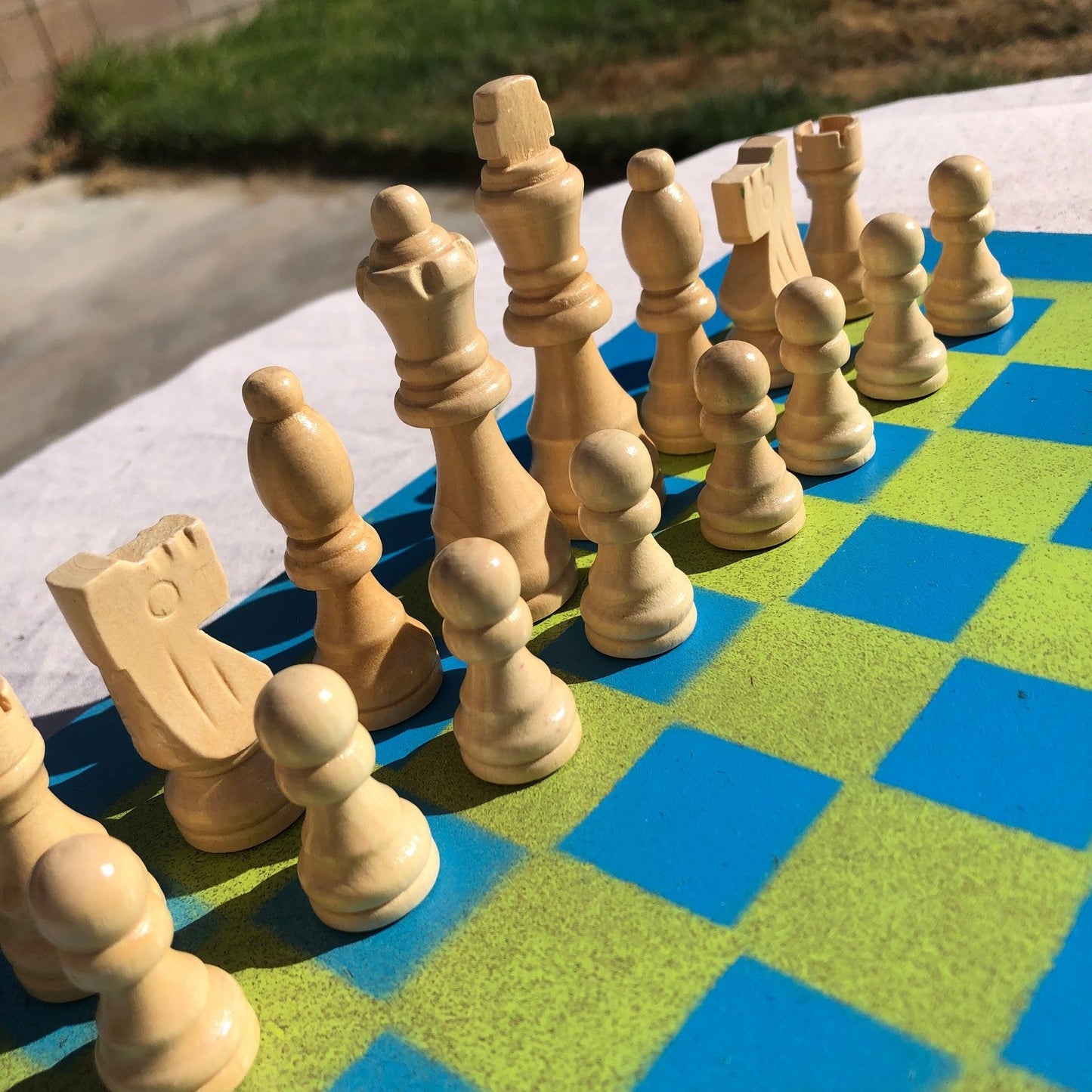 Chess Set - Seattle Green