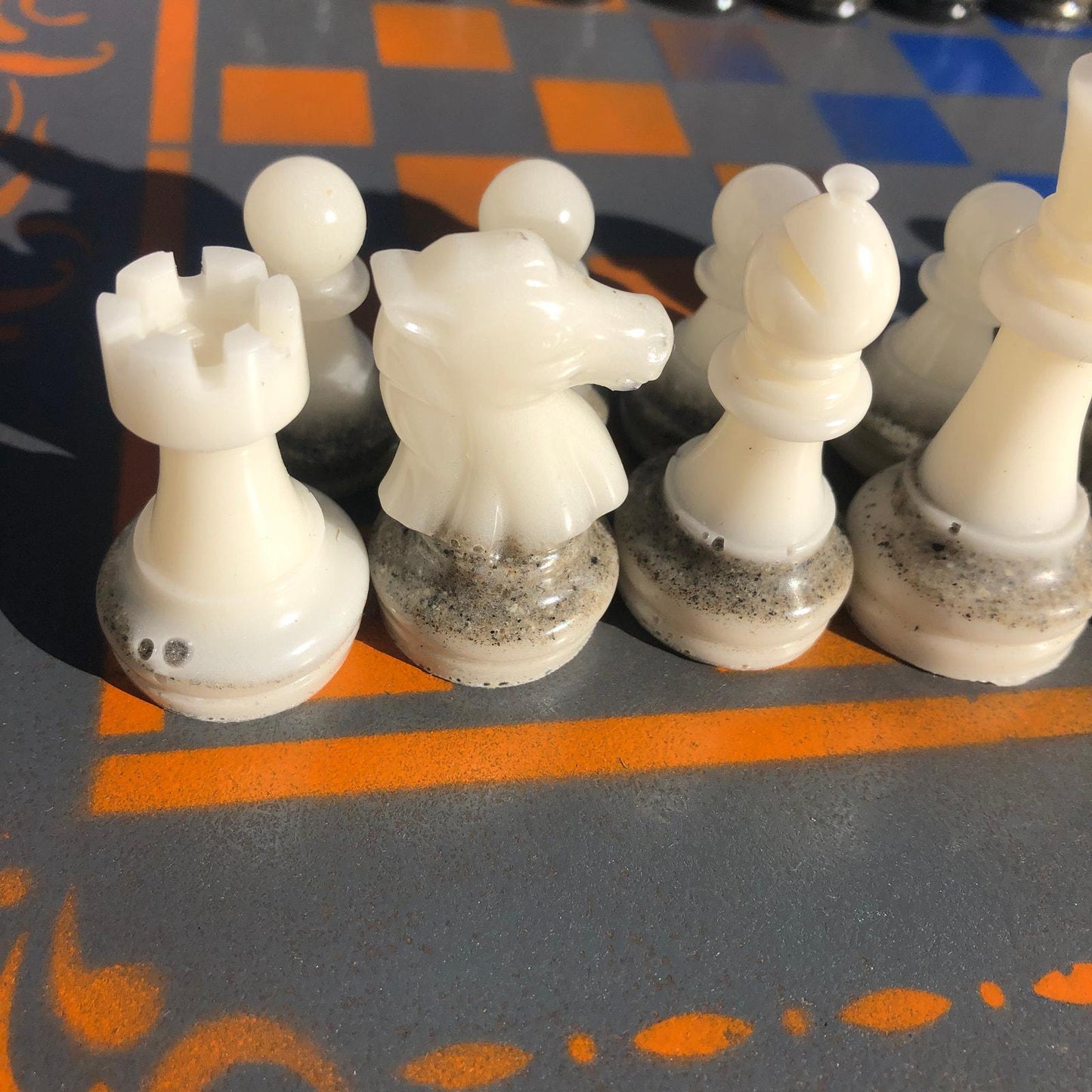 Chess Set - Dark Knight Gray