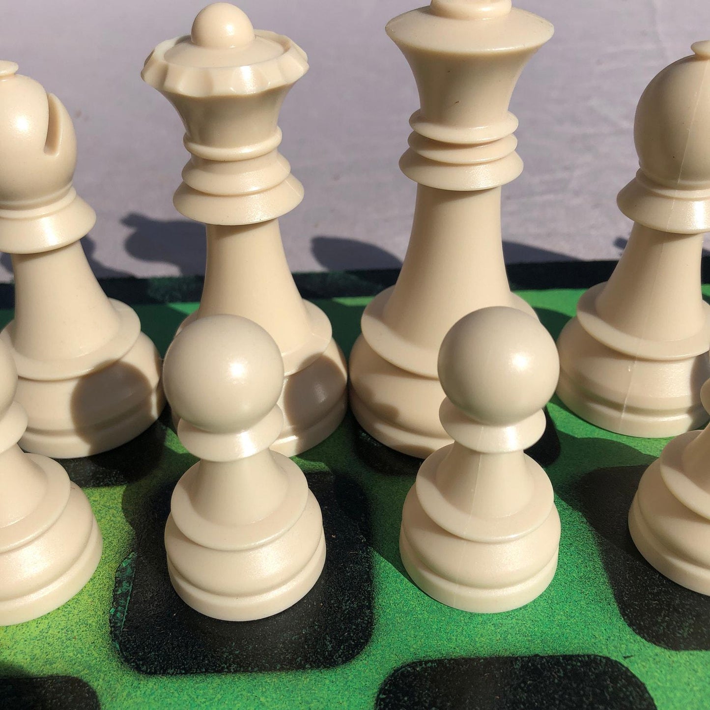 Large Chess Set - Forest Green