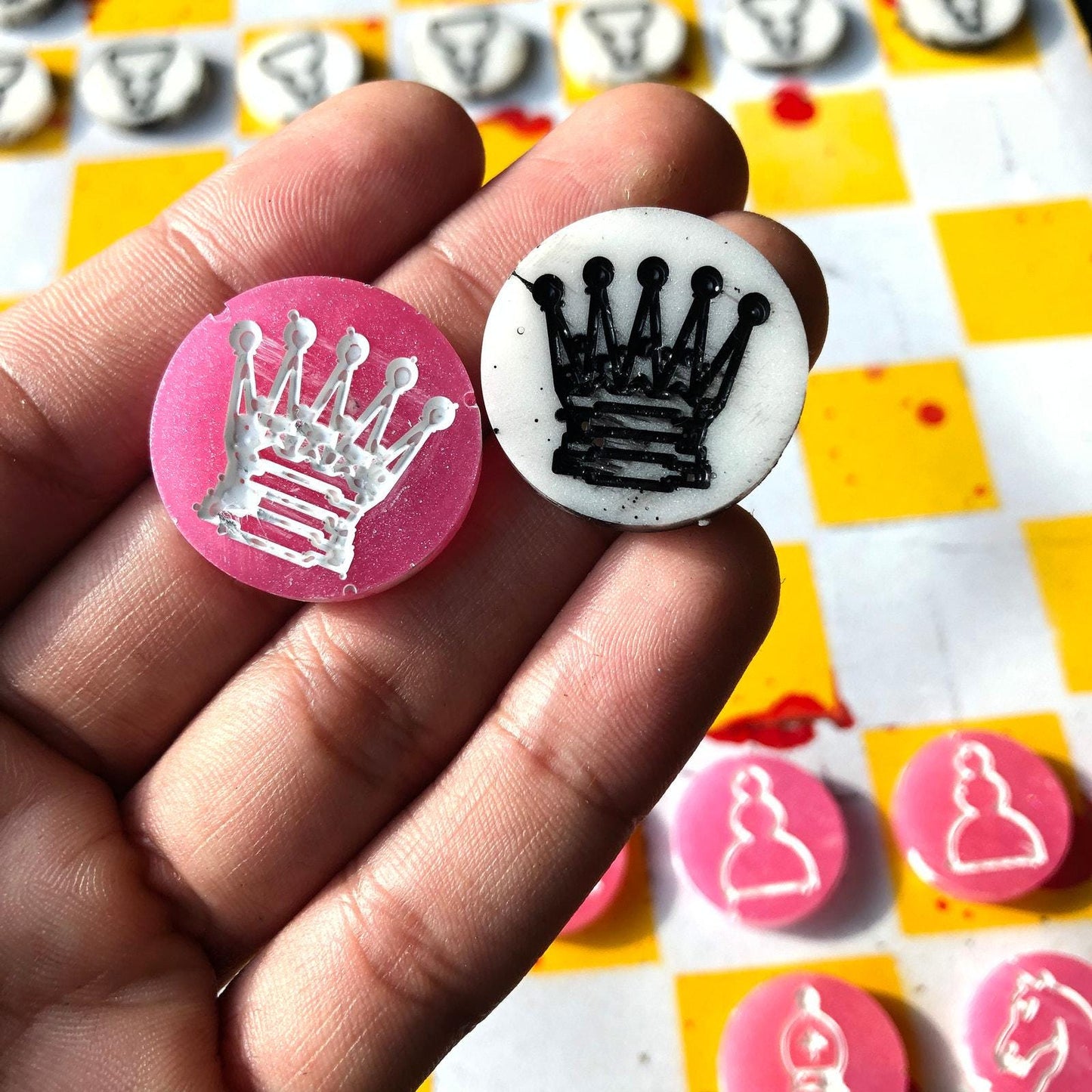 Chess Set - Banana Blood Drip