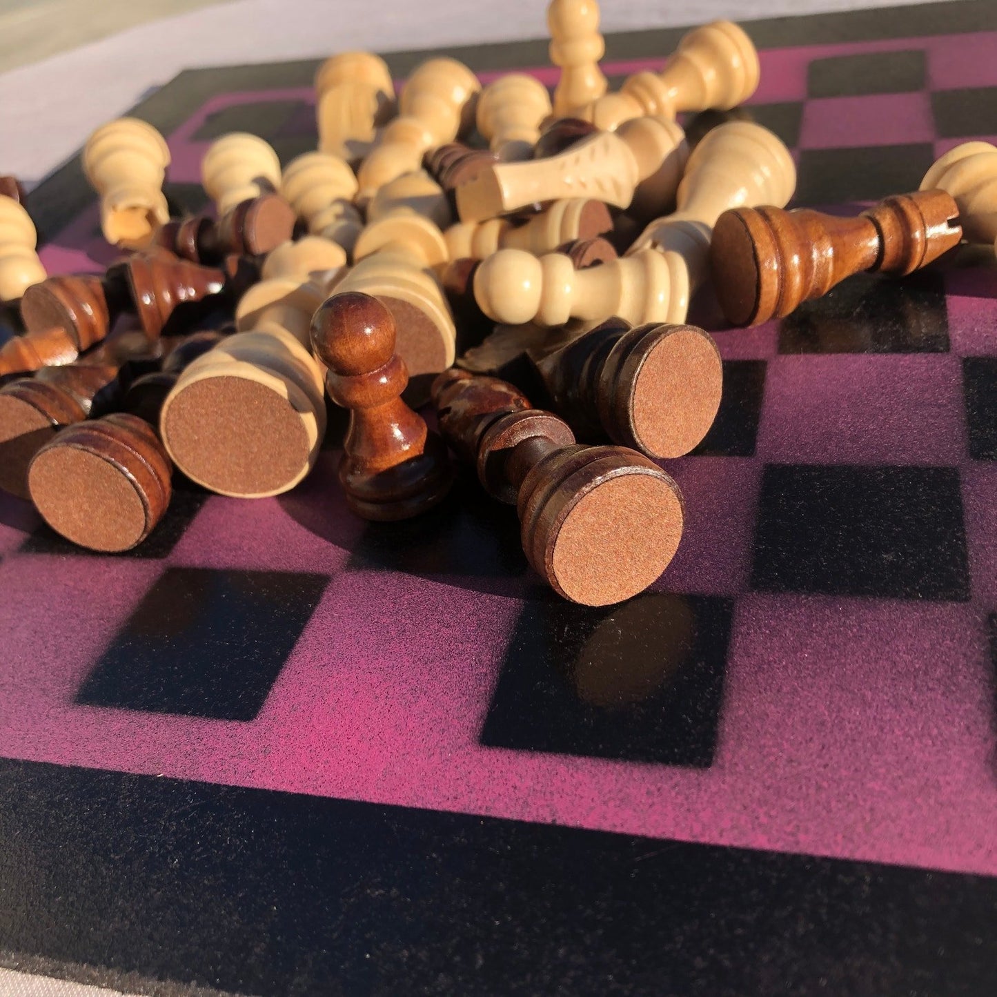 Chess Set - Simplistic Pink