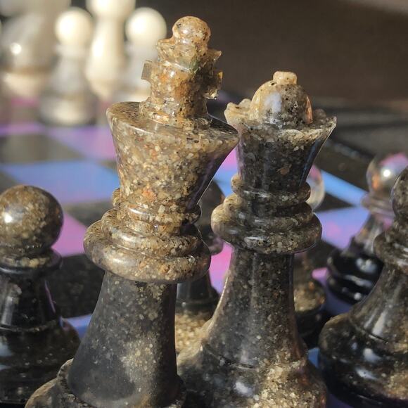 Chess Set - Purple Royal